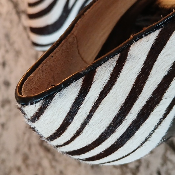 🦓 🔥Michael Kors zebra print heels size 7M - Picture 12 of 15